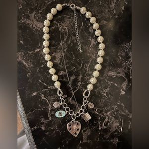 Vintage juicy couture necklace and bracelet
